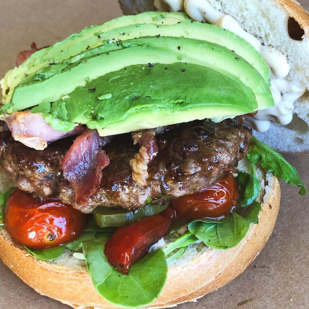 Burger Bagel