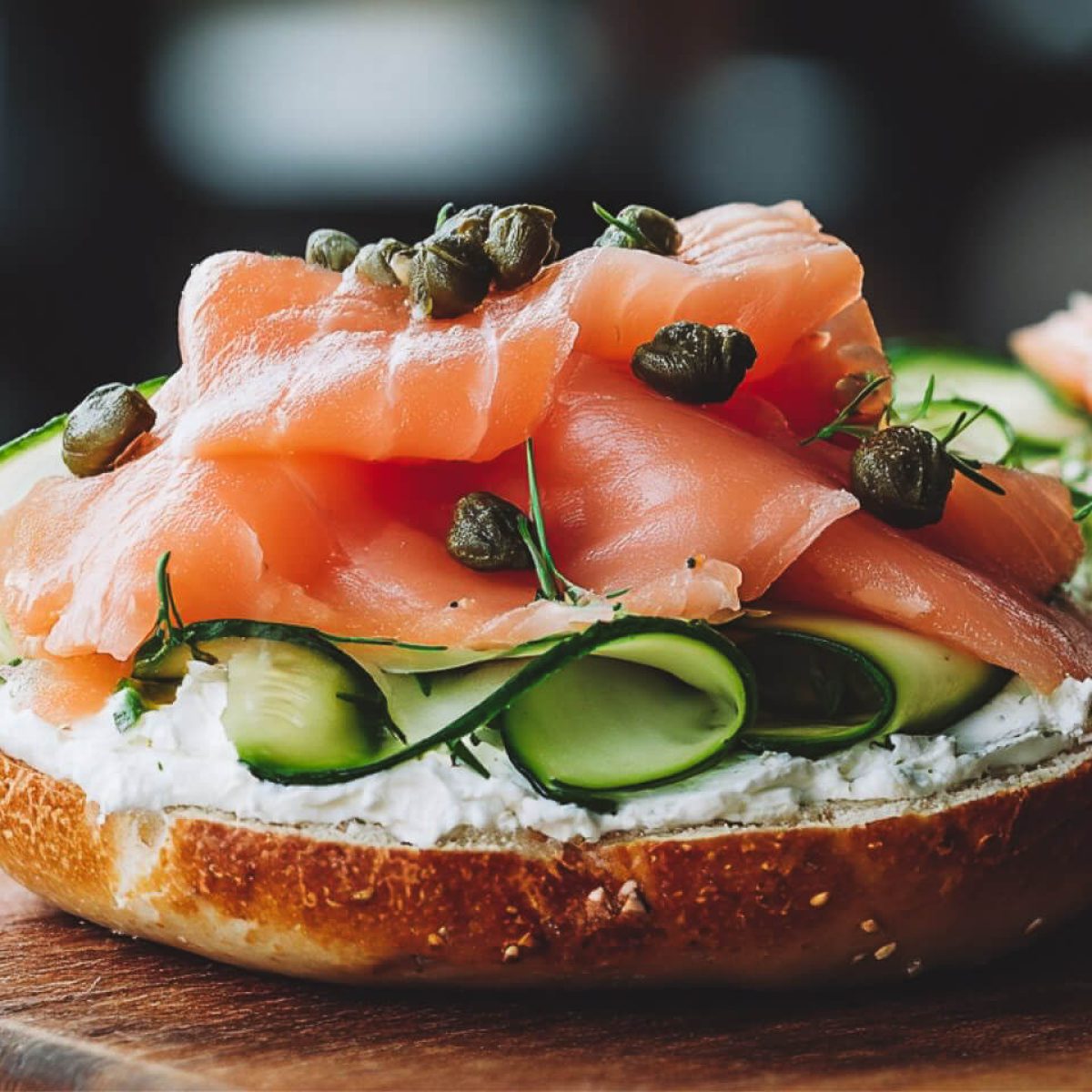 Salmon Bagel